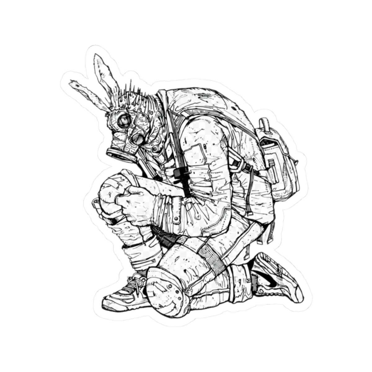 Kaiman Bunny Design | Dorohedoro - alternate angle 3, merchandise