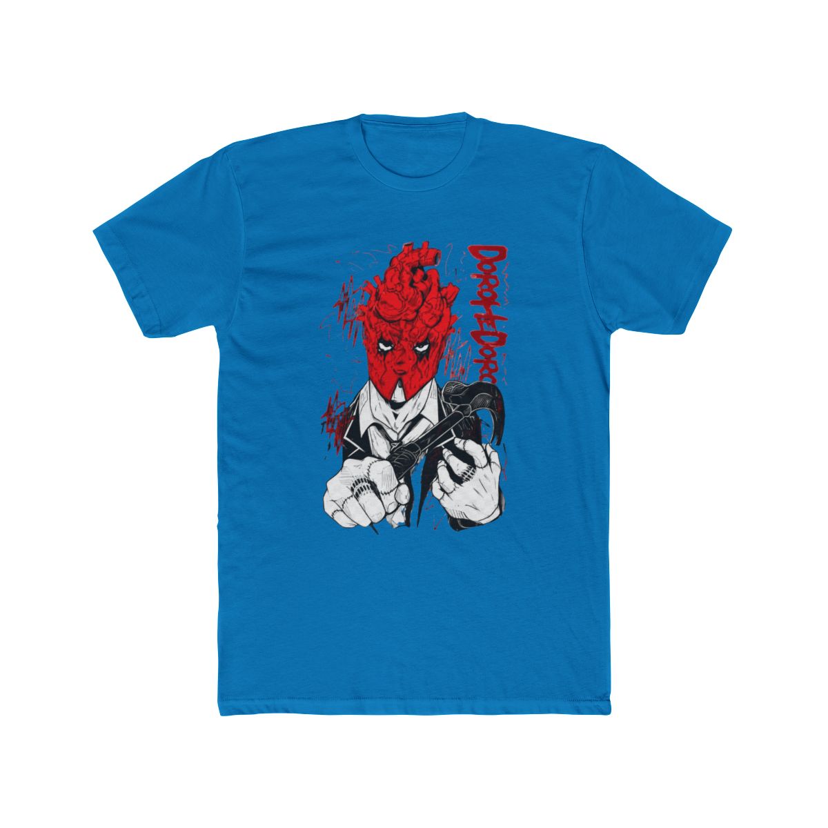 HUBGO Anime Dorohedoro Shin Kaiman Q Hayashida T Shirt Merch Casual Short Sleeved T Shirt Tee, Adult, Size: Small, Black